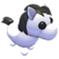 Shetland Pony White