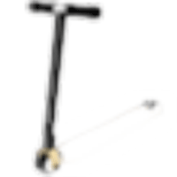 Neon White Scooter